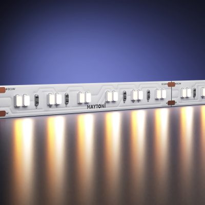 Светодиодная лента Ультра 24В 2835 14.4Вт/м 5м IP20 Теплое диммирование (DTW 1800-3000K) 201128