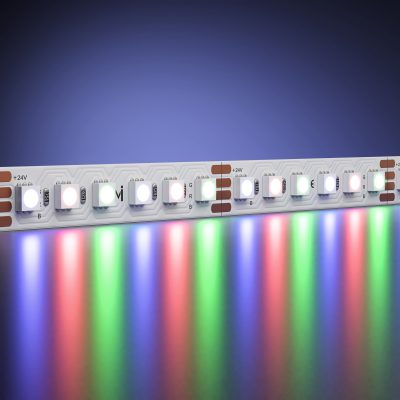 Светодиодная лента Ультра 24В 3838 14.4Вт/м Цветная (RGB) 5м IP 20 201131