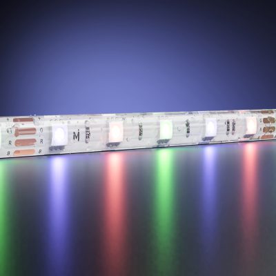 Светодиодная лента Ультра 24В 5050 14.4Вт/м Цветная (RGB) 5м IP 65 201140