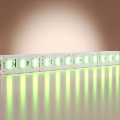 Светодиодная лента Базовая 12В 2835 9.6Вт/м 5м IP 20 Зеленая 201172