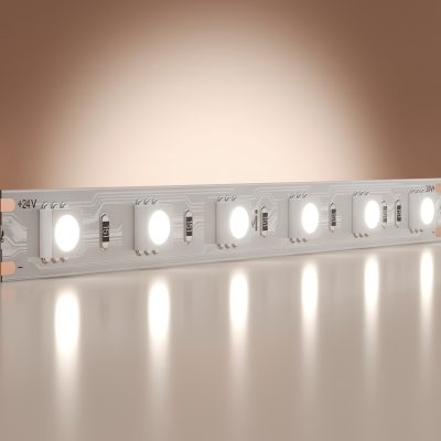 Светодиодная лента Базовая 24В 5050 14.4Вт/м 6000K 5м IP 20 201191