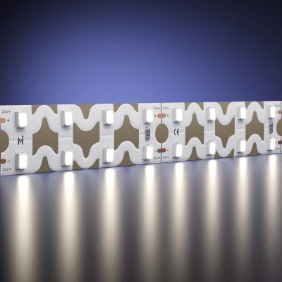 Светодиодная лента Ультра 24В 2835 19.2Вт/м 4000K 5м IP 20 20D227