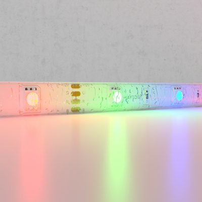 Светодиодная лента 12В 5050 7.2Вт/м Цветная (RGB) 5м IP65