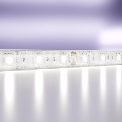 Светодиодная лента 12В 5050 14.4Вт/м 6000K 5м IP65