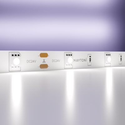 Светодиодная лента 24В 5050 7.2Вт/м 6000K 5м IP20