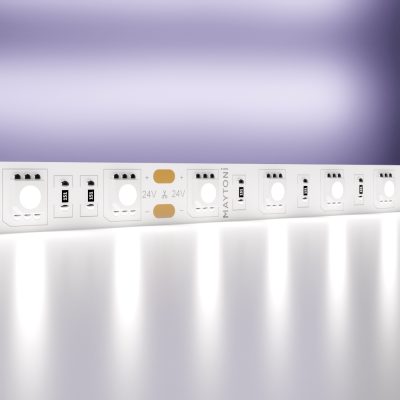 Светодиодная лента 24В 5050 14.4Вт/м 6000K 5м IP20