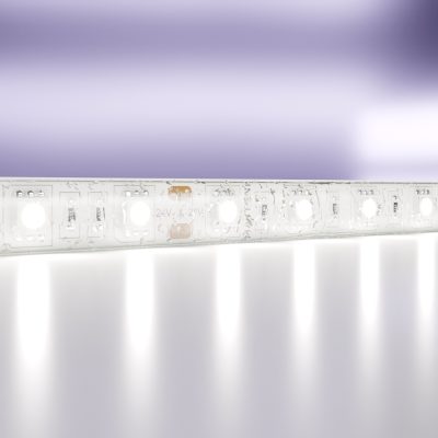 Светодиодная лента 24В 5050 14.4Вт/м 6000K 5м IP65