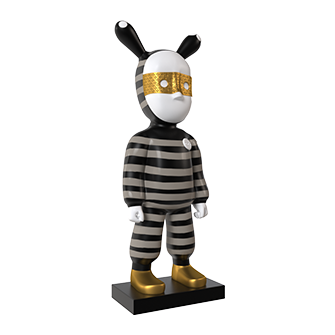 Дизайнерская статуэтка Бандит Grey