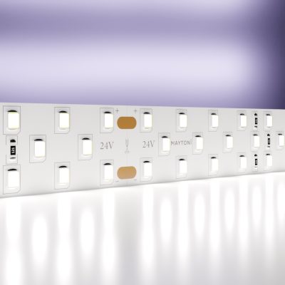 Светодиодная лента 24В 2835 27Вт/м 6000K 5м IP20 19мм