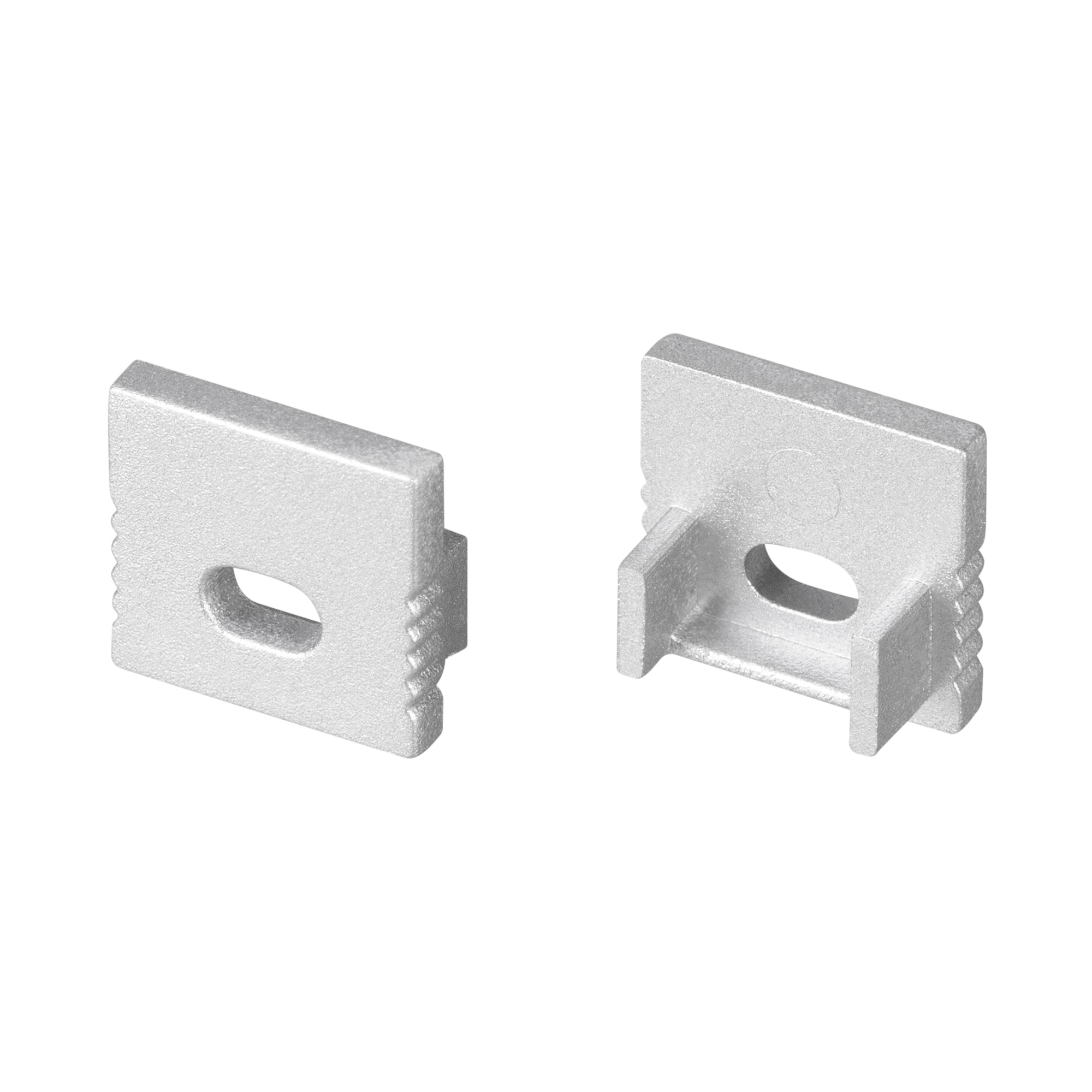 Заглушка FANTOM-W12 SILVER с отверстием