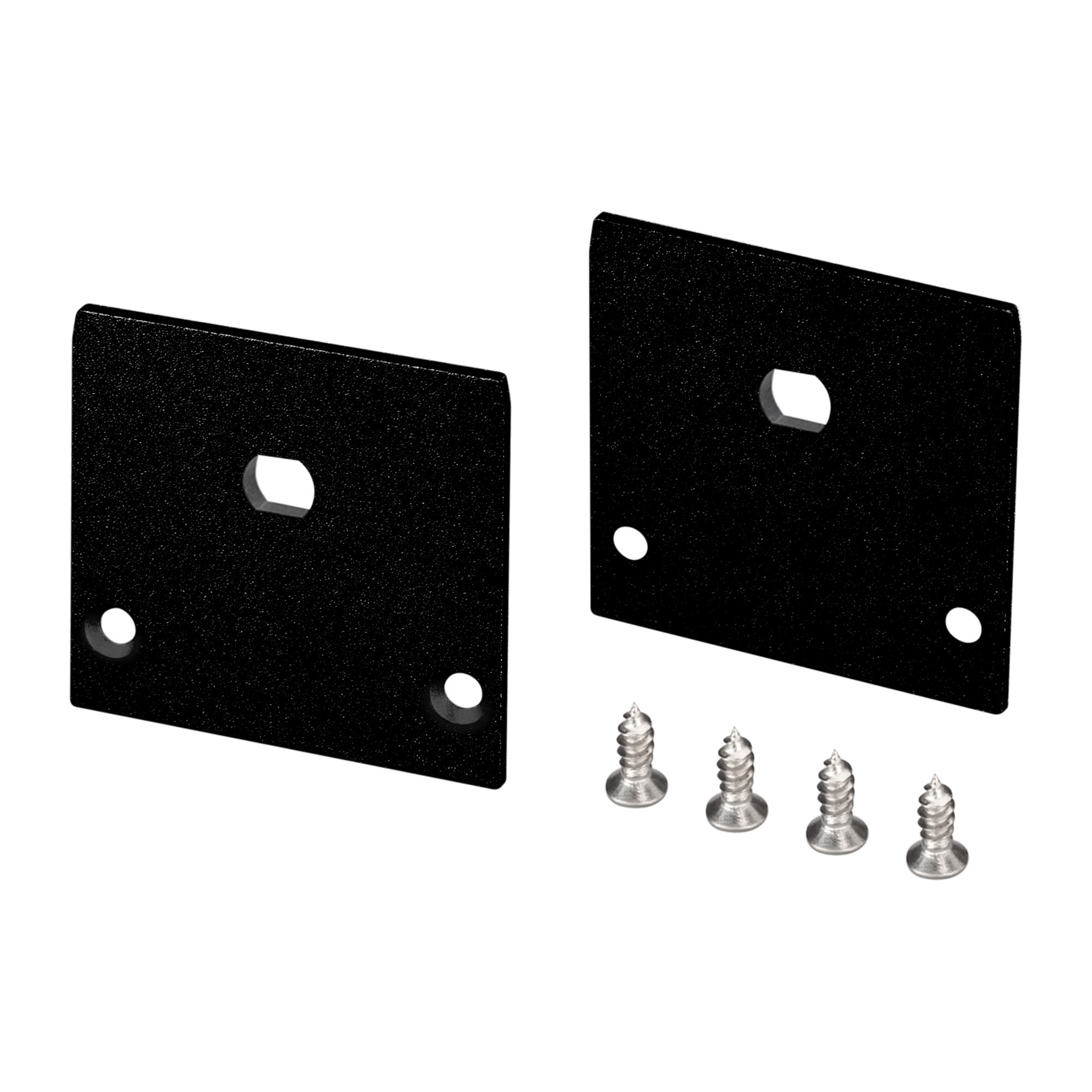 Заглушка LINE-3535-TRAY BLACK с отверстием
