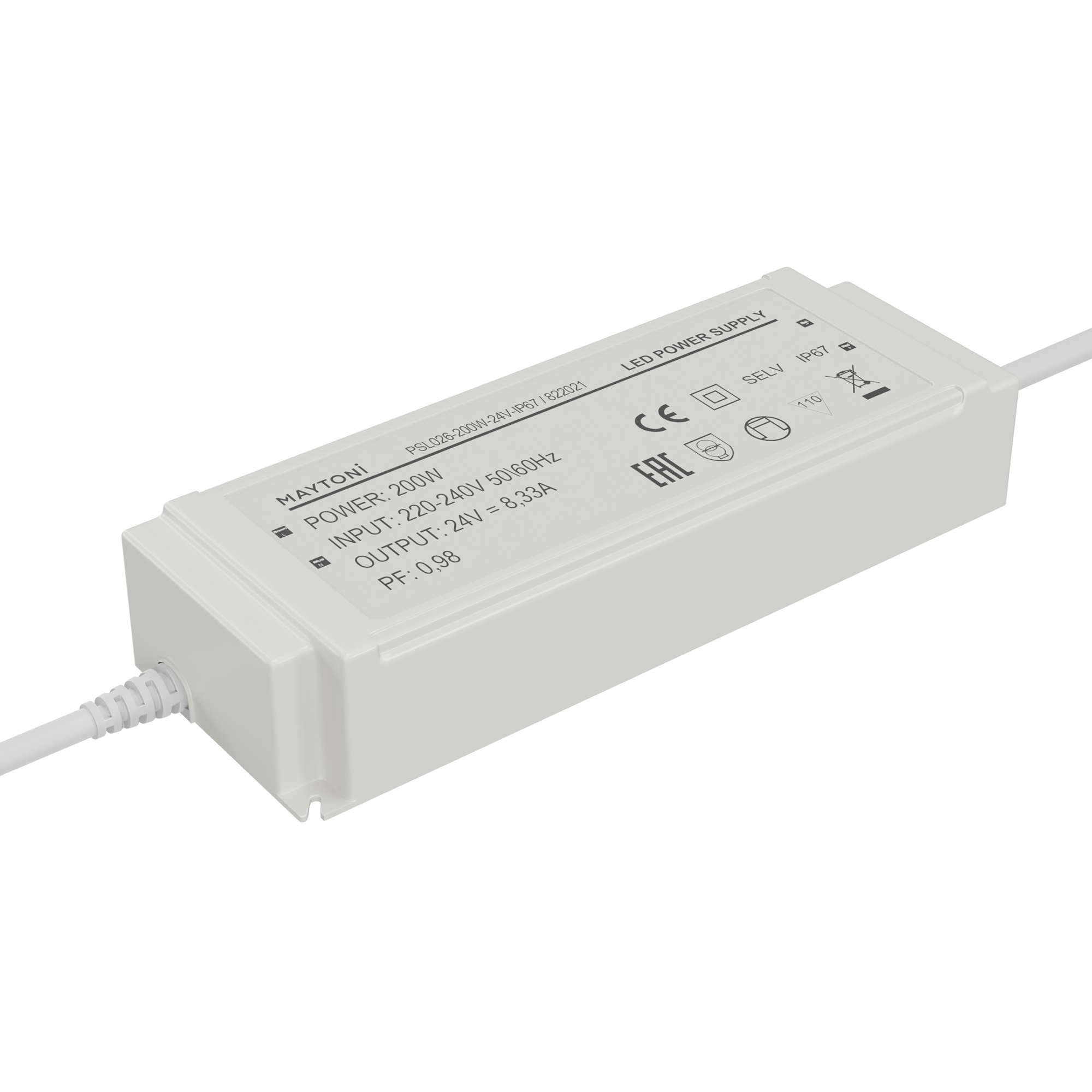 Источник напряжения PSL026 24В 200Вт IP67 822021