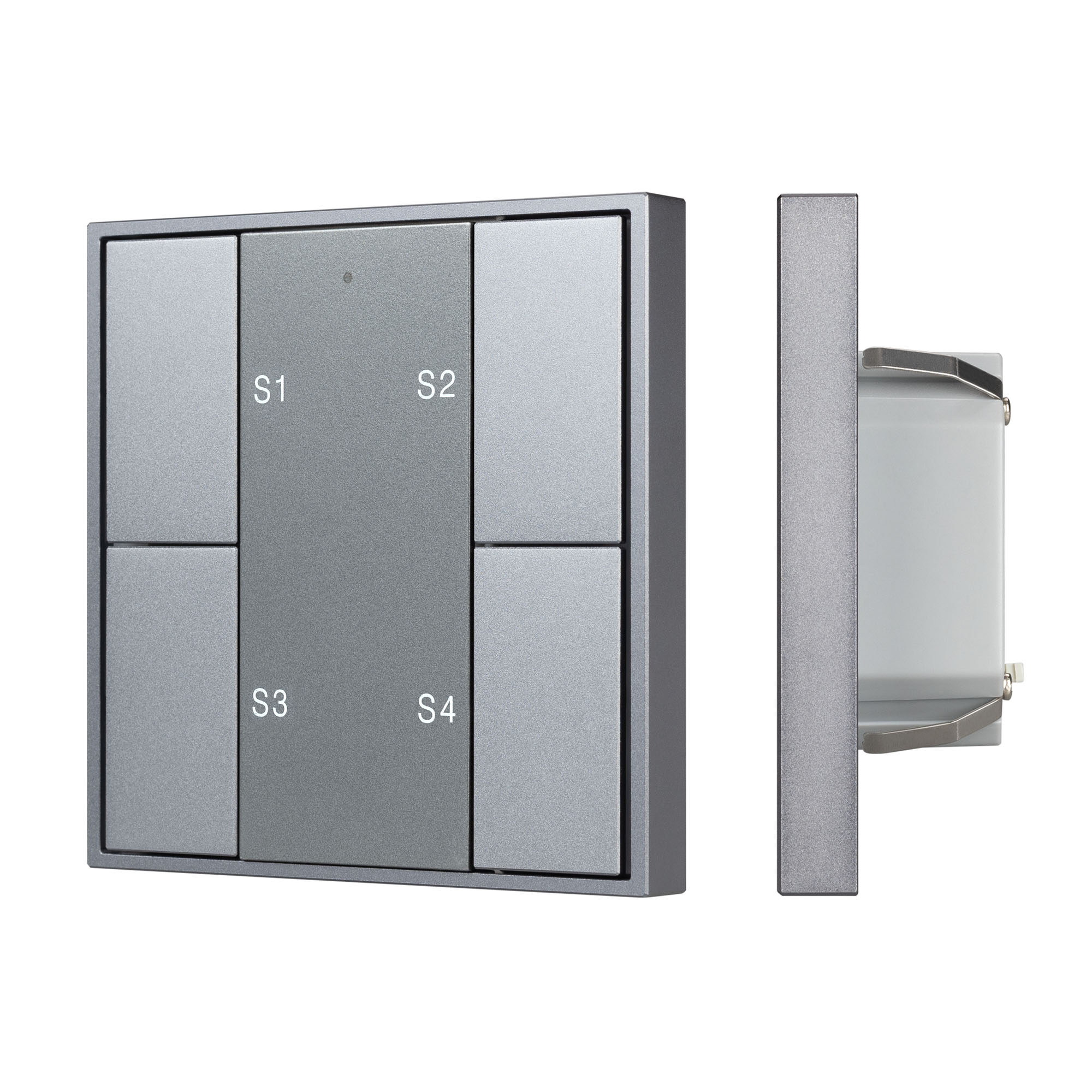 INTELLIGENT ARLIGHT Кнопочная панель DALI-201-23-1G-4SC-IN Silver