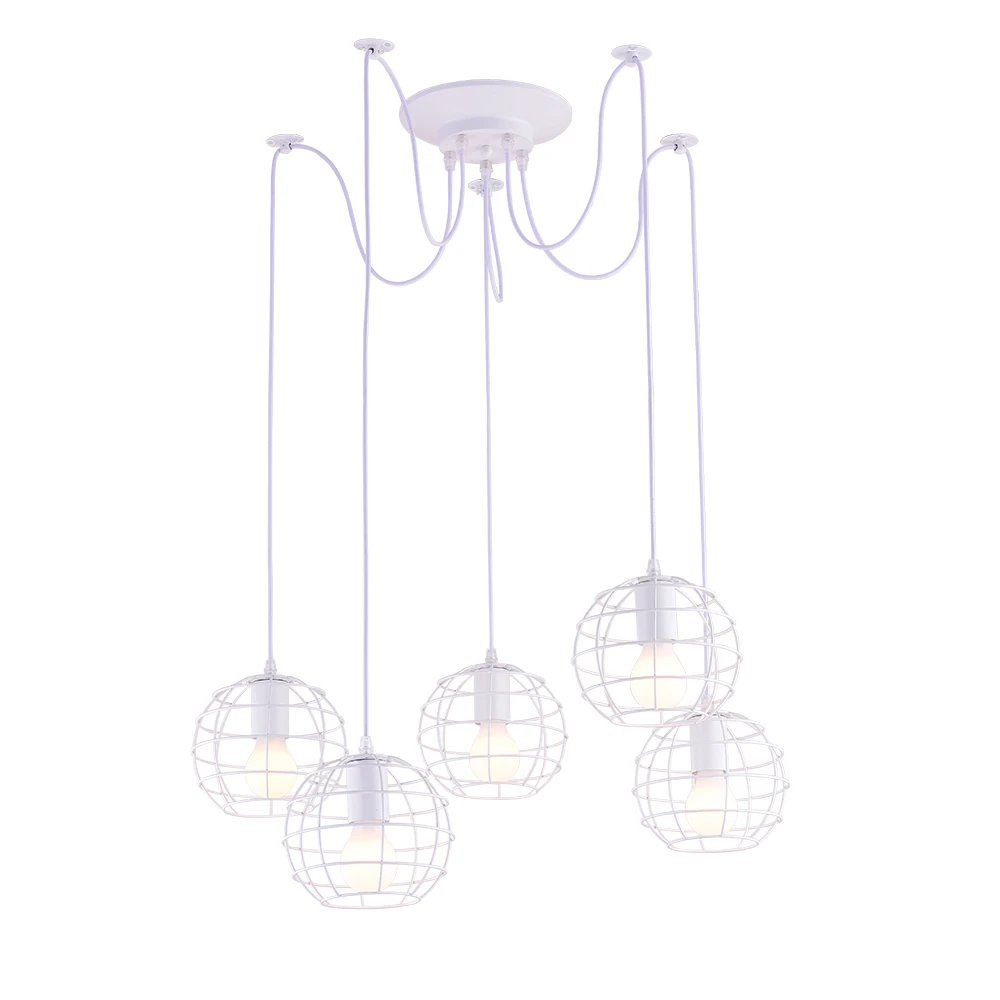 Подвесная люстра Arte Lamp SPIDER A1110SP-5WH
