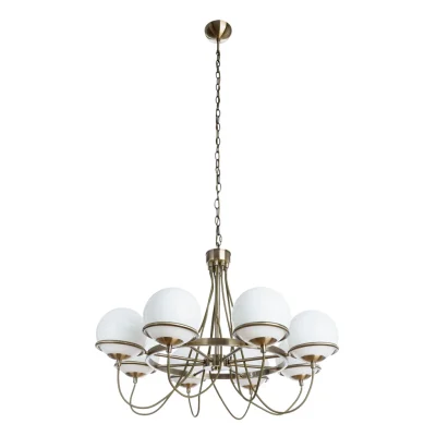 Подвесная люстра Arte Lamp BERGAMO A2990LM-8AB