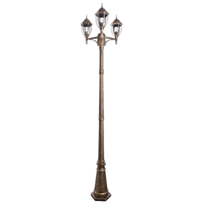 Парковый светильник Arte Lamp PEGASUS A3151PA-3BN