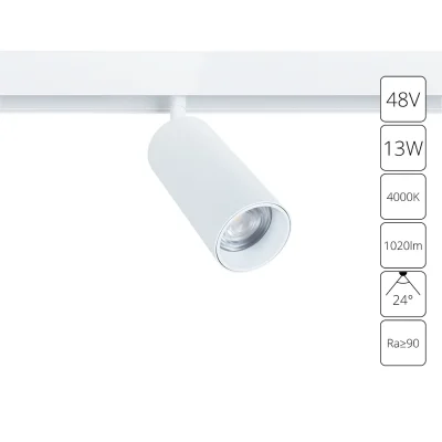 Магнитный трековый светильник Arte Lamp LINEA A4661PL-1WH