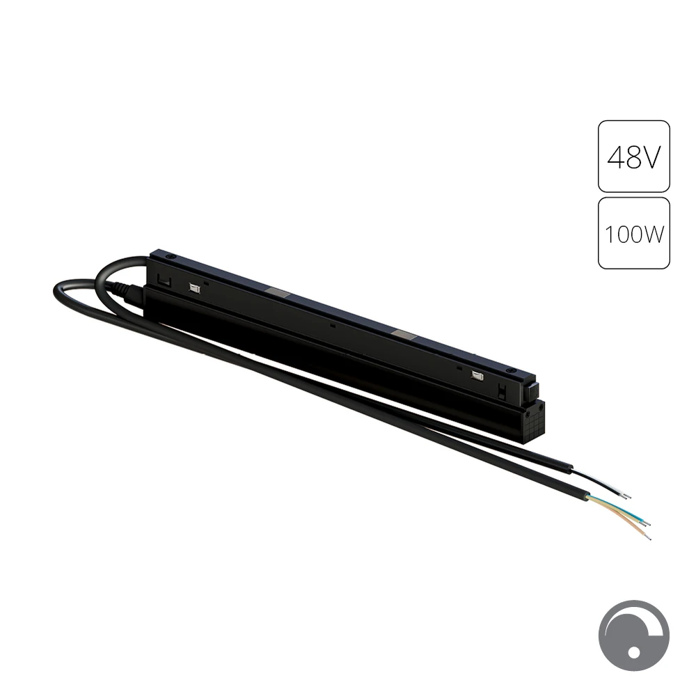 Блок питания встраиваемый в трек 48V 100W для магнитной трековой системы ARTE LAMP LINEA A482706