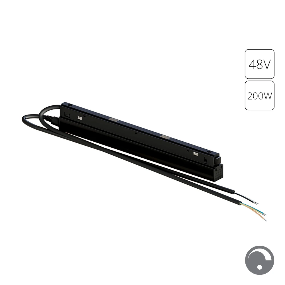 Блок питания встраиваемый в трек 48V 200W для магнитной трековой системы ARTE LAMP LINEA A482806
