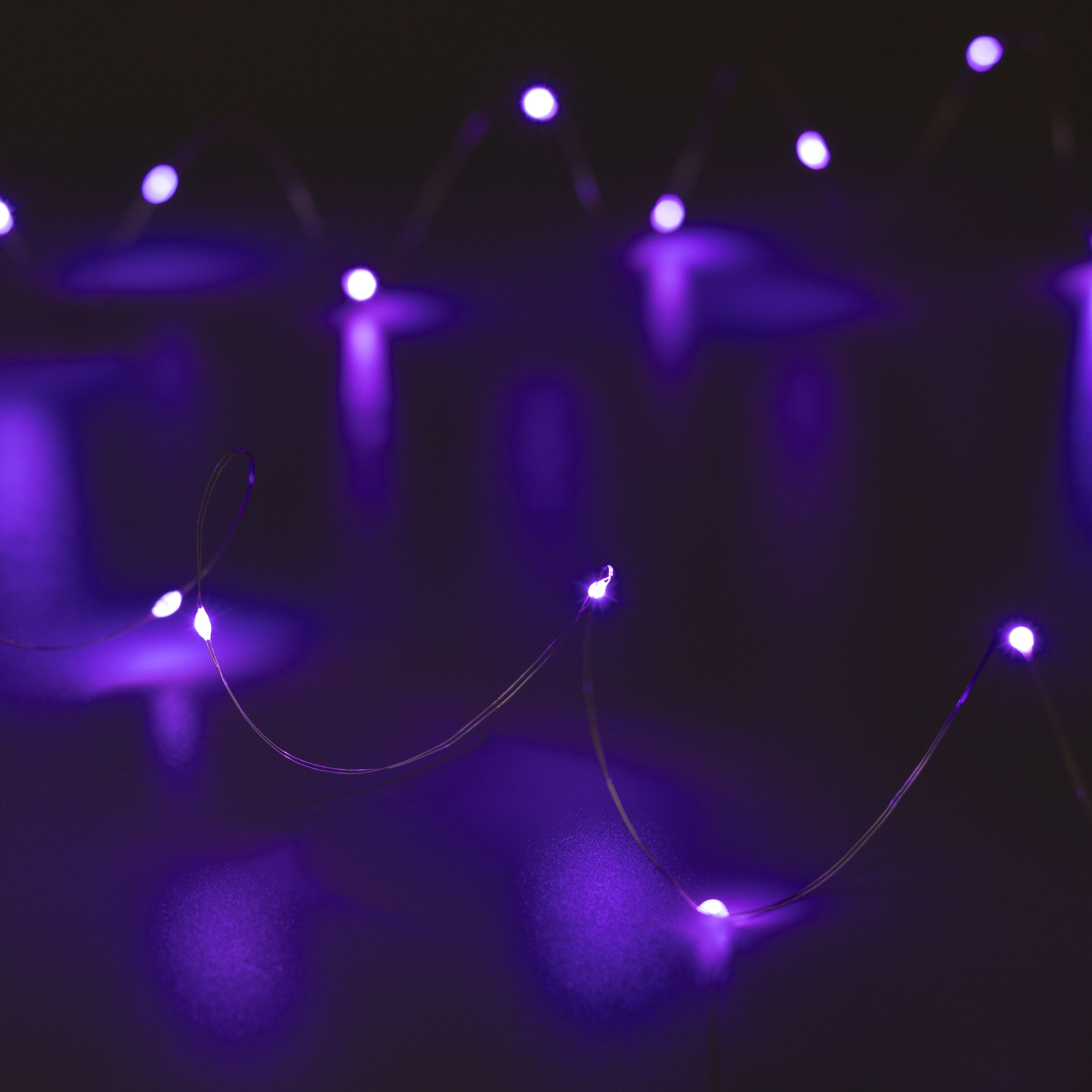 Светодиодная гирлянда ARD-DEW-HOME-2000-CLEAR-20LED-STD Purple