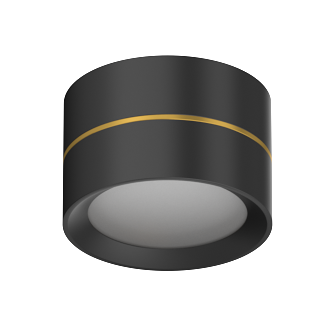 Накладной светодиодный светильник Ledron BARREL MINI Black