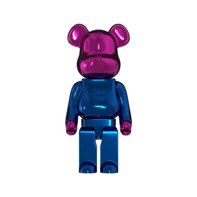 Статуэтка BEAR Middle Pink-Blue