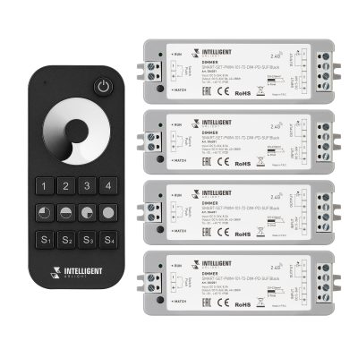 INTELLIGENT ARLIGHT Диммер SMART-SET-PWM-101-72-DIM-PD-SUF Black