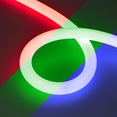 Лента герметичная MOONLIGHT-TOP-F280-D25mm 24V RGB 360deg