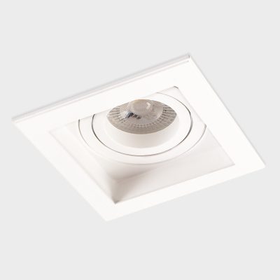 DY-1681 white светильник встраиваемый поворотный