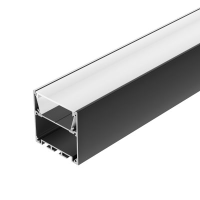 Профиль SL-LINE-5050-3000 BLACK с рефлектором
