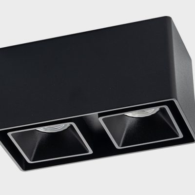 FASHION FX2 black + FASHION FXR black - 2шт светильник потолочный