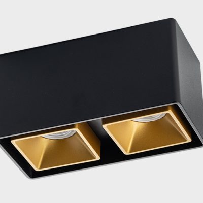 FASHION FX2 black + FASHION FXR gold - 2шт светильник потолочный