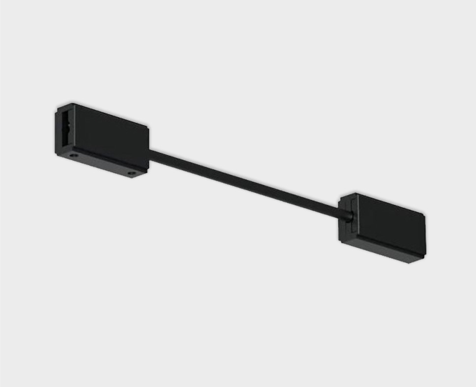 IT010-4012 black коннектор гибкий угловой