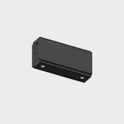 IT010-4013 black соединитель линейный