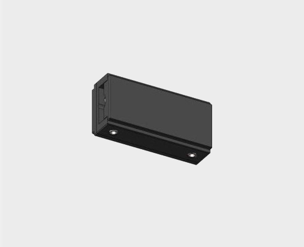 IT010-4013 black соединитель линейный