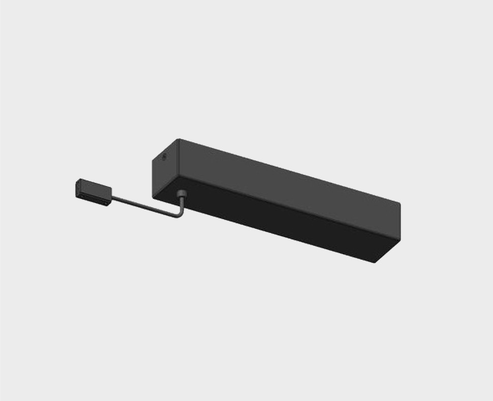 IT010-4023 black монтажная коробка