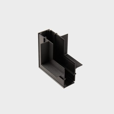 IT012-5033 black соединитель вертикальный угловой