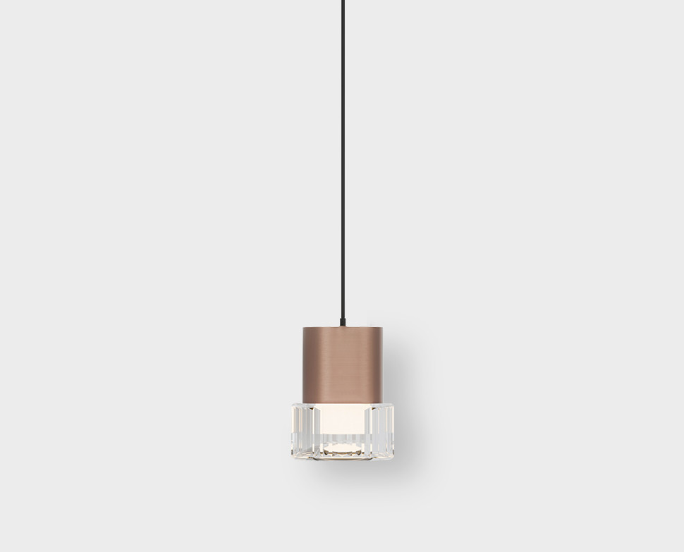 IT014-0203 rose gold светильник подвесной