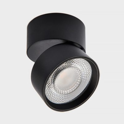 IT02-010 black 3000K светильник потолочный влагозащищенный