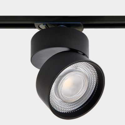 IT02-011 black 3000K + IT08-8017 black светильник трековый