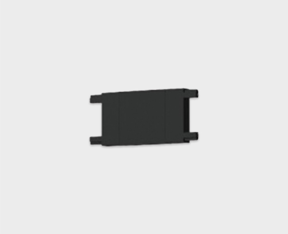 IT09-9028 black соединитель линейный