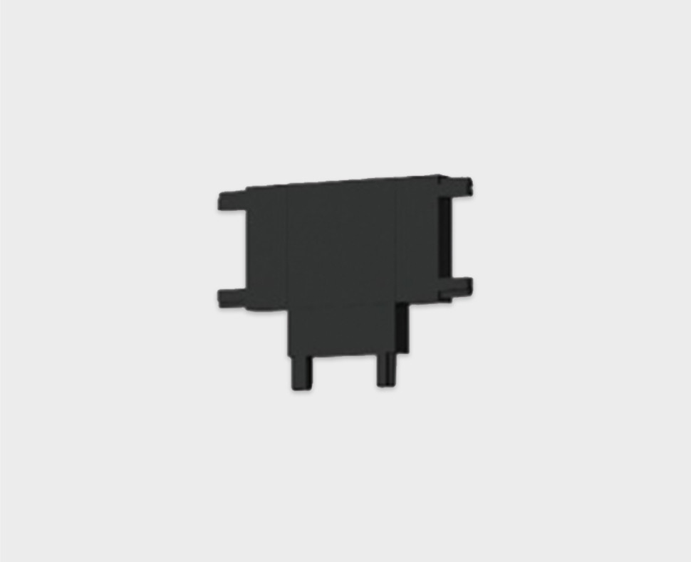 IT09-9030 black соединитель Т-образный