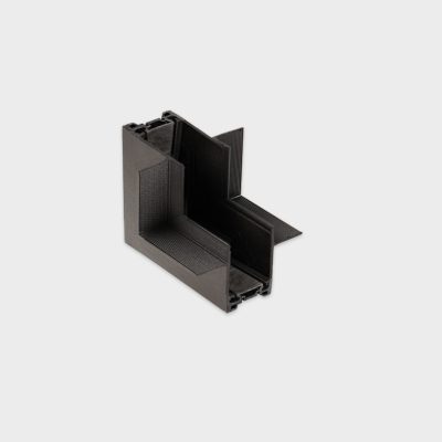 IT09-9033 black соединитель вертикальный угловой