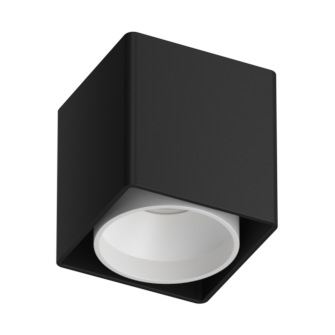 Накладной светильник под сменную лампу Ledron KEA ED GU10 Black-White