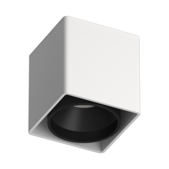 Накладной светильник под сменную лампу Ledron KEA ED GU10 White-Black