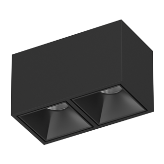 Накладной светодиодный светильник Ledron KUBING 2 Black TRIAC