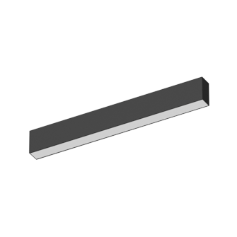 Накладной светодиодный светильник Ledron LINE GULAR 500 Black 4000K