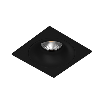 Встраиваемый светильник под сменную лампу Ledron MJ1003 SQ Black