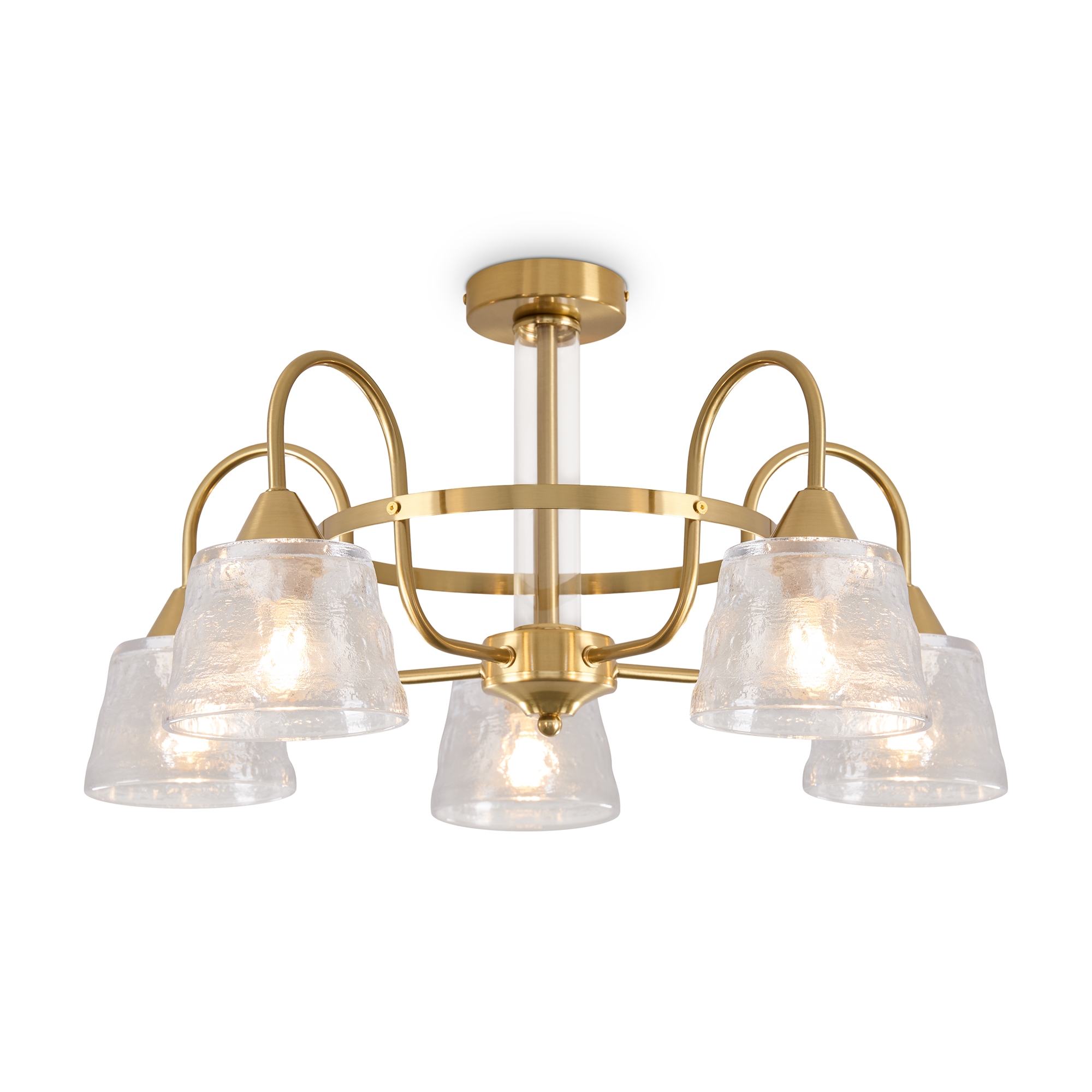 Люстра FR5522PL-05BS1 Карамель / Caramel E27x5