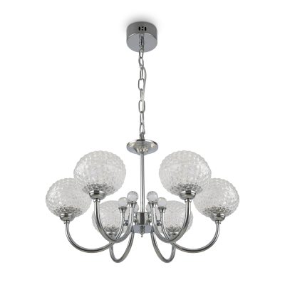 Люстра FR6026PL-06CH Дегни / Degni 32 Вт LED